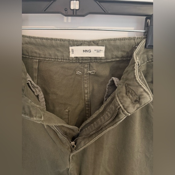 Mango- Straight leg cargo jean - Picture 8 of 8